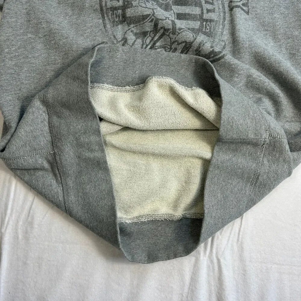 Disney Parks Authentic Original Mickey Mouse Raglan Sweatshirt, Gray, Size Large - Picture 8 of 14